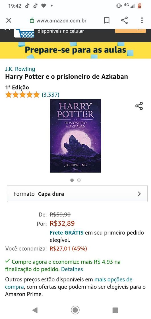 Book HARRY POTTER Y EL PRISIONERO DE AZKABAN - ILUSTRADO: 3