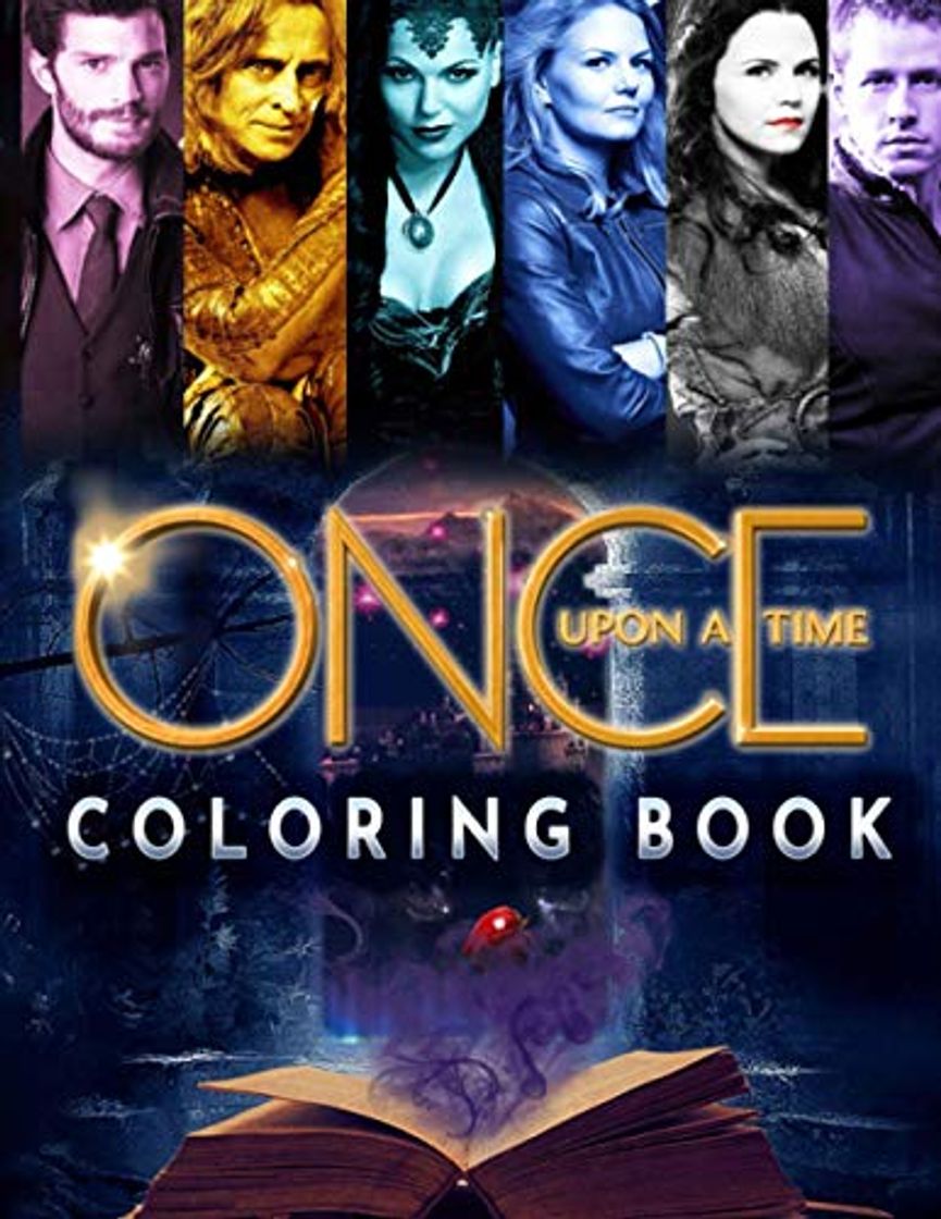 Book Once Upon A Time Coloring Book: Special Gift For Adults To Experience Interesting Activities, Interesting, Enjoy Life