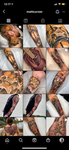 Matt Curzon Tattoo