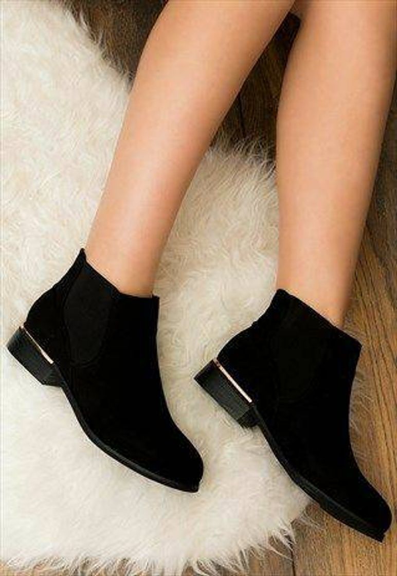 Social Bota vintage preta