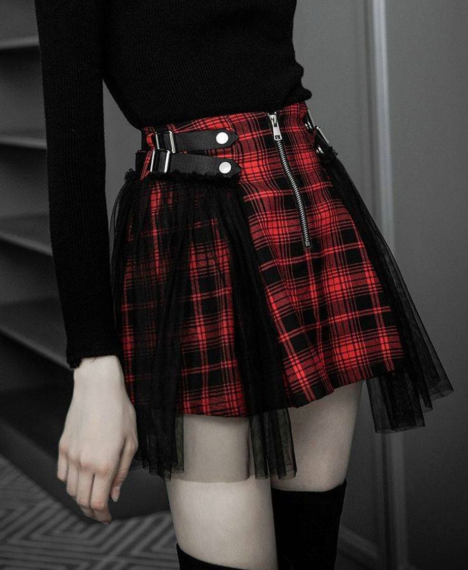 Social Roupa estilo gótico punk rock