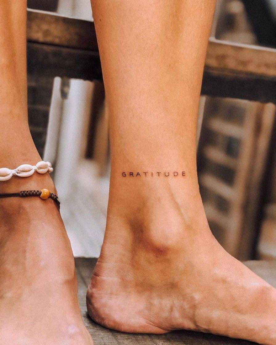Social gratitude tatuagem