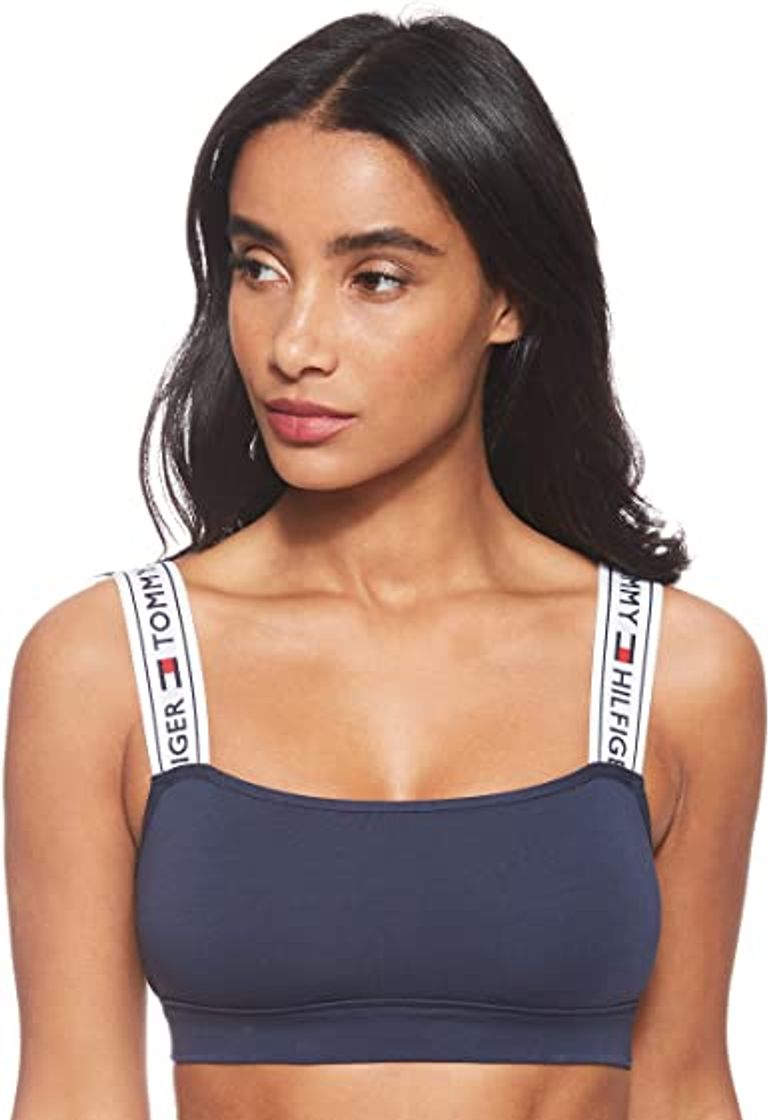 Social Tommy Hilfiger X Sujetador Estilo Bralette, Blanco