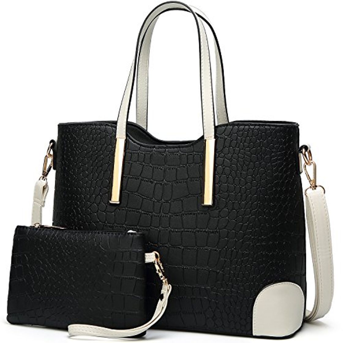 Fashion TcIFE Bolsos de Mujer Bolso Hombro Bolso Bandolera Bolso Señoras Tote 2pcs Set