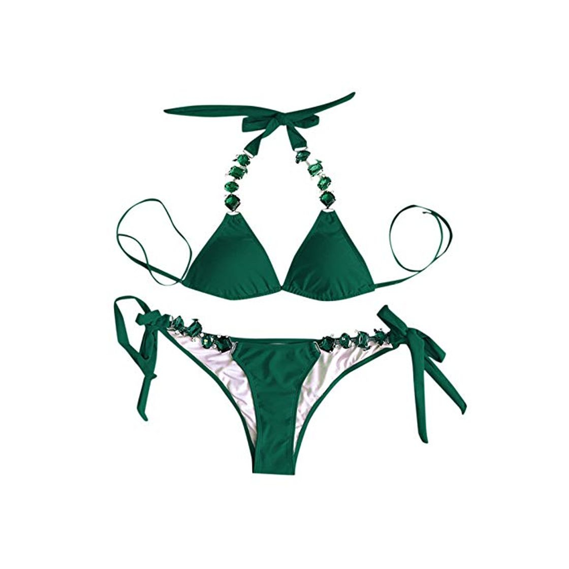 Fashion Conjunto de Bikinis de Diamantes