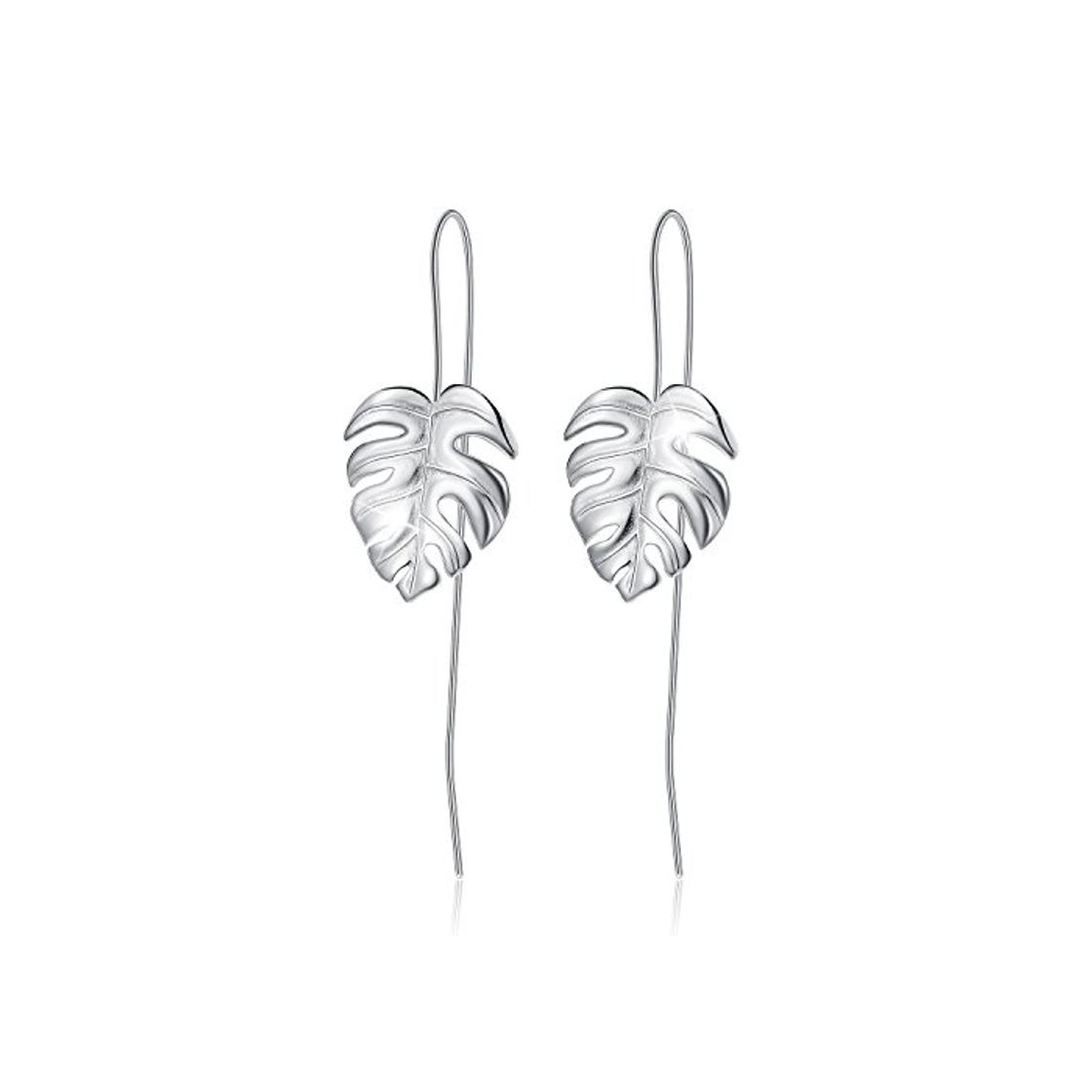 Fashion ♥ Regalo para Navidad♥ JIANGYUYAN Pendientes colgantes de plata esterlina S925 Pendientes