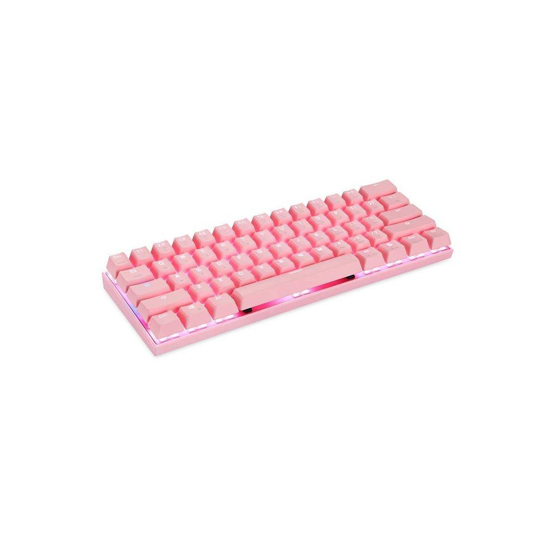 Product Teclado Mecanico Motospeed CK62 Rosa Bluetooth