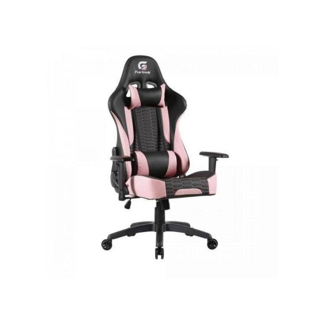 Product CADEIRA GAMER PRETA COM ROSA FORTREK