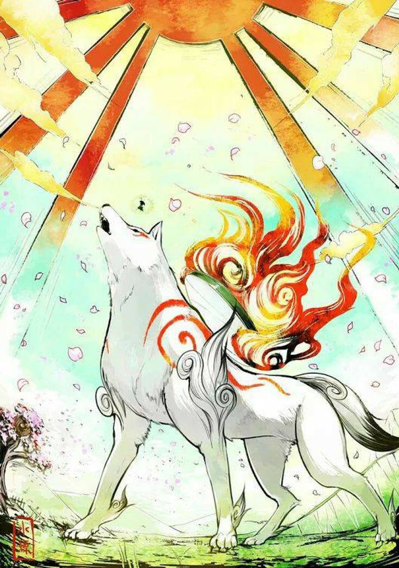 Moda Wallpaper Okami Amaterasu