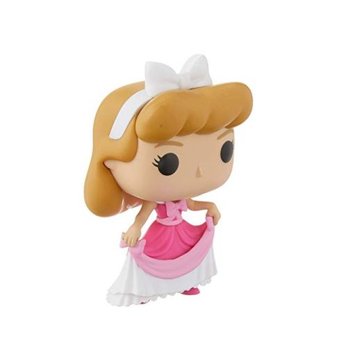 Funko- Pop Disney Cinderella in Pink Dress Collectible Toy, Multicolor