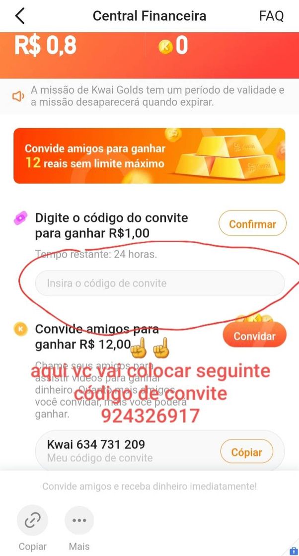 Fashion 4°Só colocar meu código se ajudei vc para já começar com 1R$