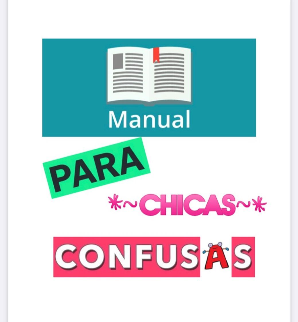 Book Manual para chicas confusas