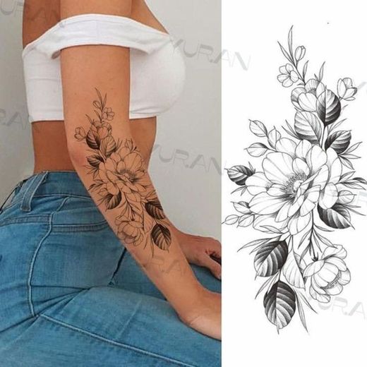 Dicas de tatuagem com flores