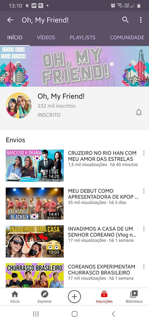 Social Oh My Friend 