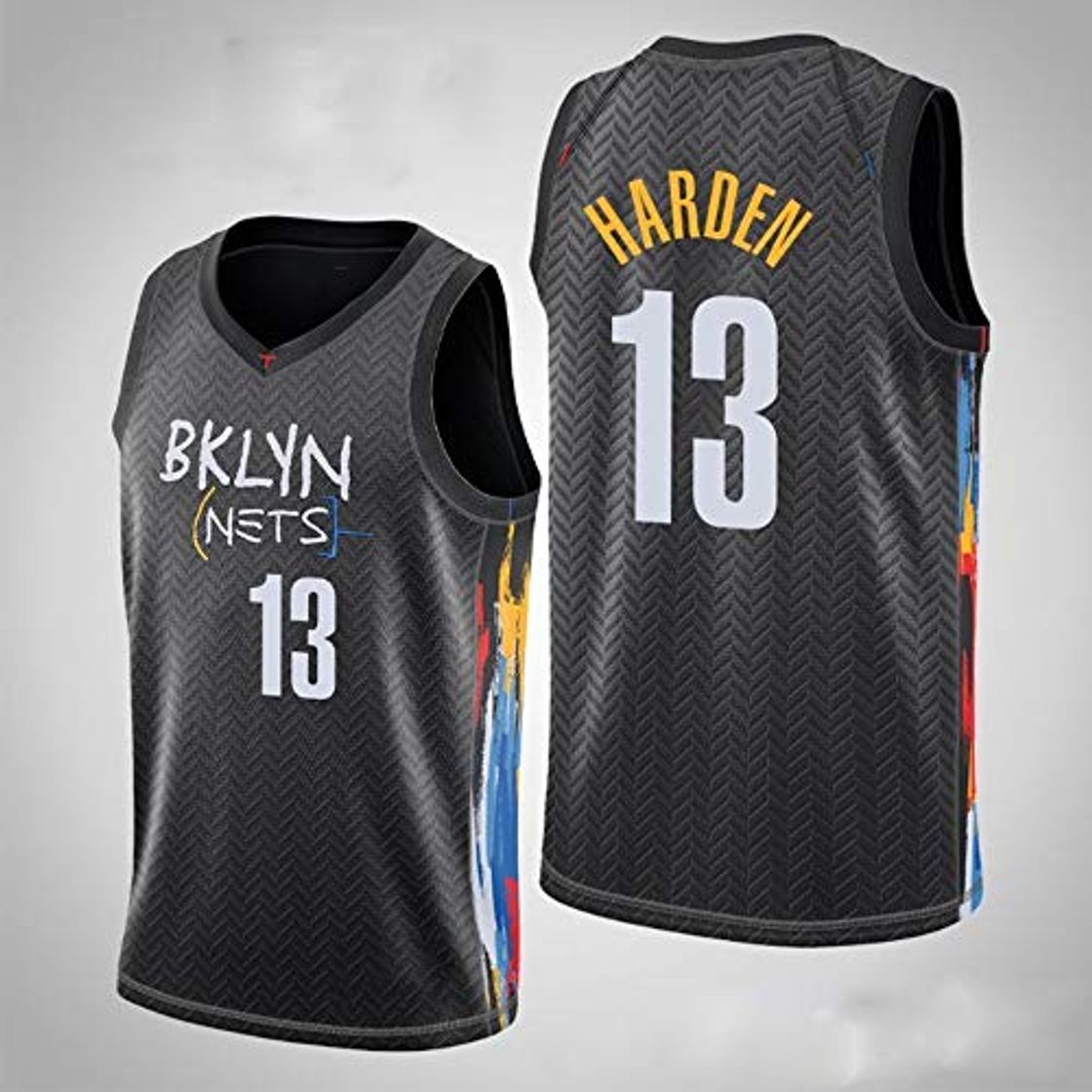 Fitness XXMM Camisetas para Hombre - NBA Brooklyn Nets # 13 James Harden