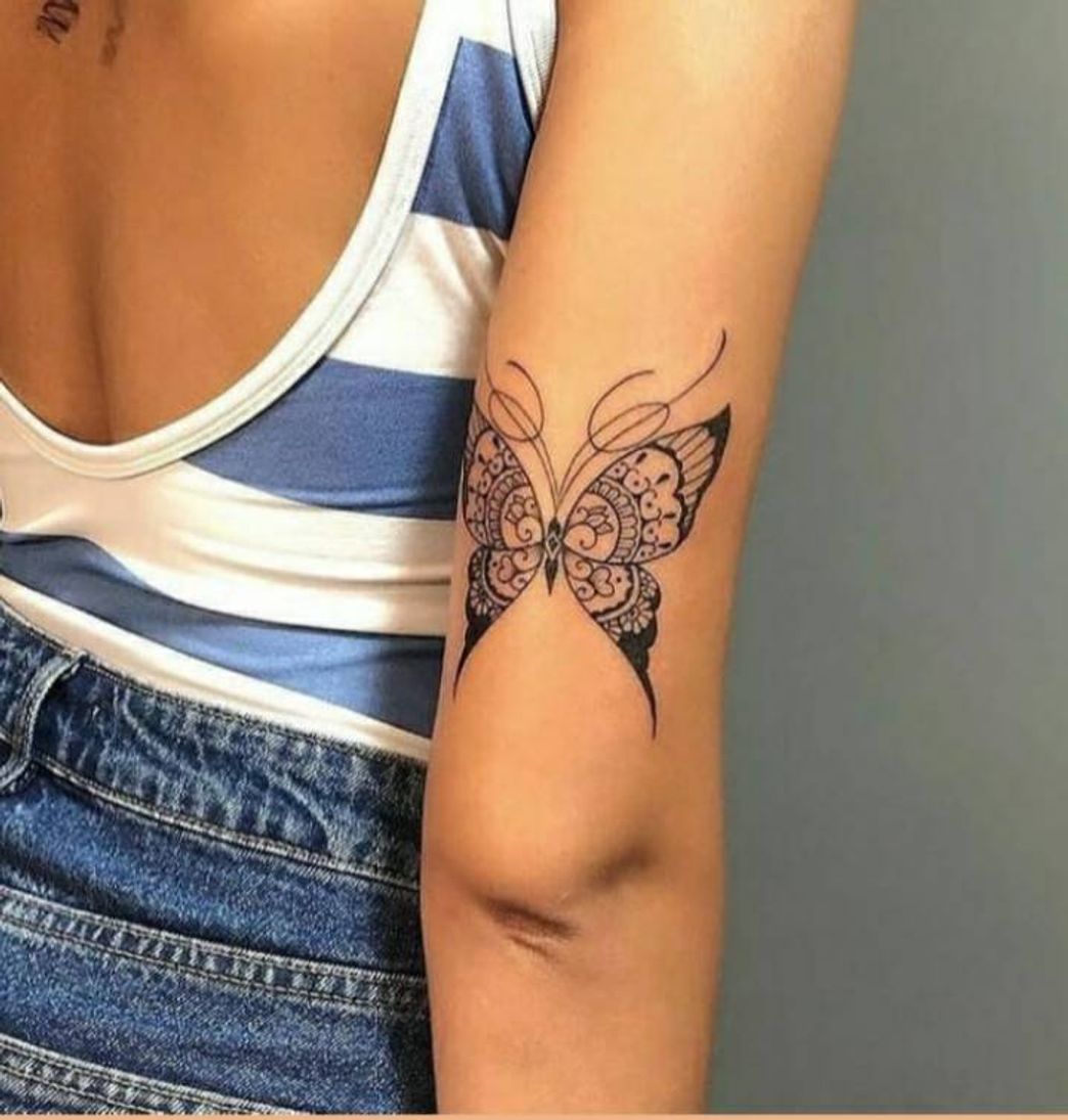 Social Tattoo borboleta 