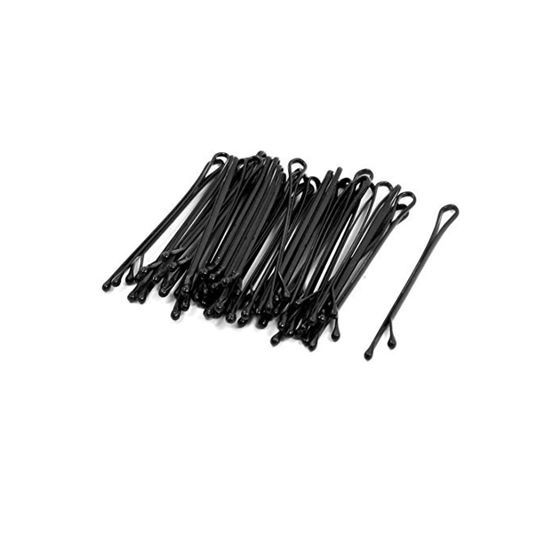 Fitness Clipes DealMux Preto cabeleireiro cabelo Barrette único pino Bob Pin 30 Pcs