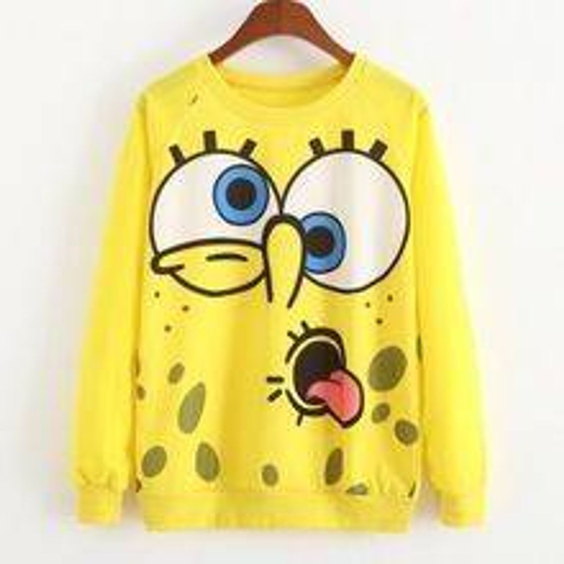 Fashion olha esse moletom do bob esponja que lindoo 