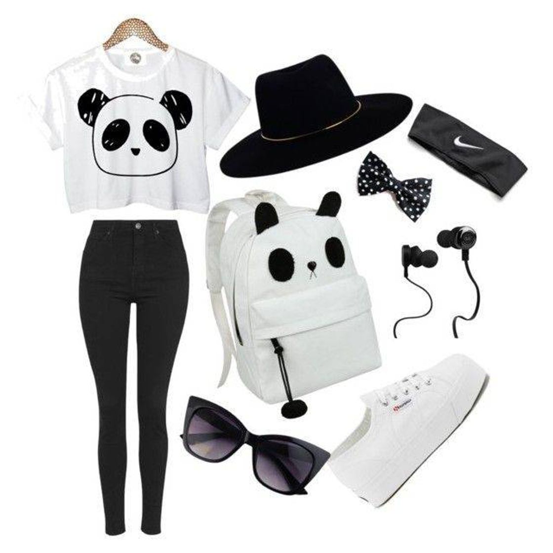 Fashion Look Panda 🐼