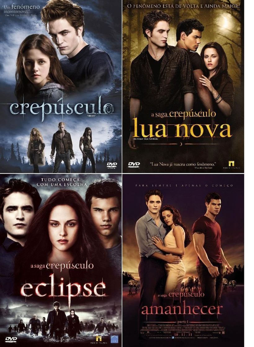 Películas Saga crepúsculo. 