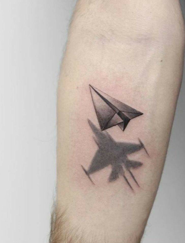 Fashion Tatuagem no braço 