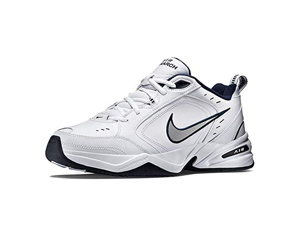 Fashion Nike Air Monarch IV, Zapatillas de Gimnasia Hombre, Blanco