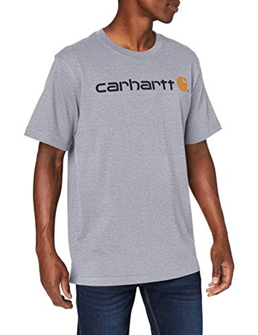 Moda Carhartt Core Logo Workwear Short-Sleeve T-Shirt Camiseta