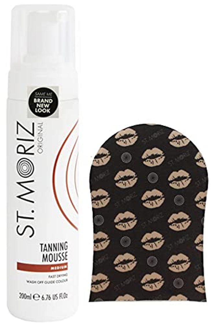 Beauty ST MORIZ instantánea autobronceadora Mousse Medium 200 ml & ST MORIZ Bronceado