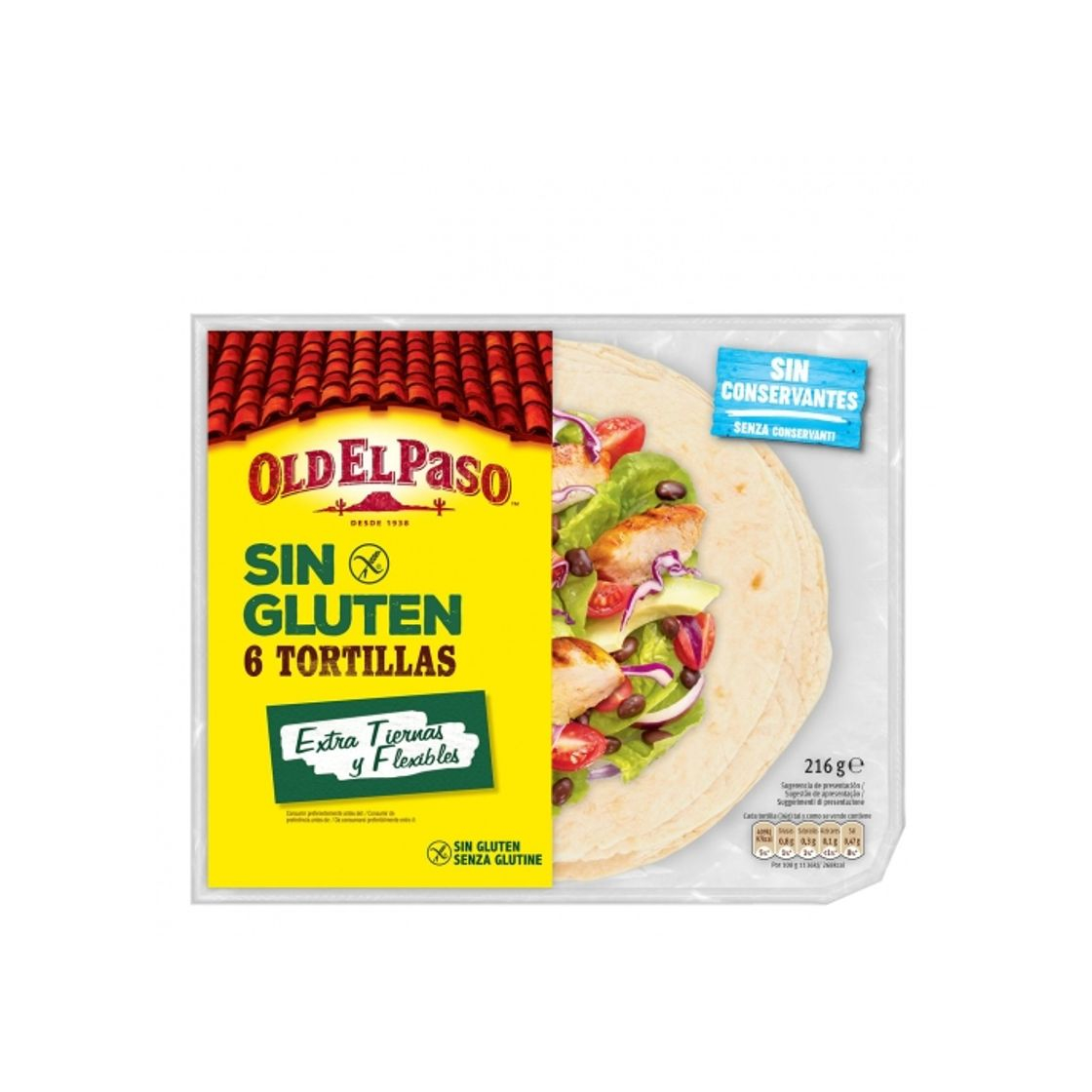 Product Productos mexicanos sin gluten