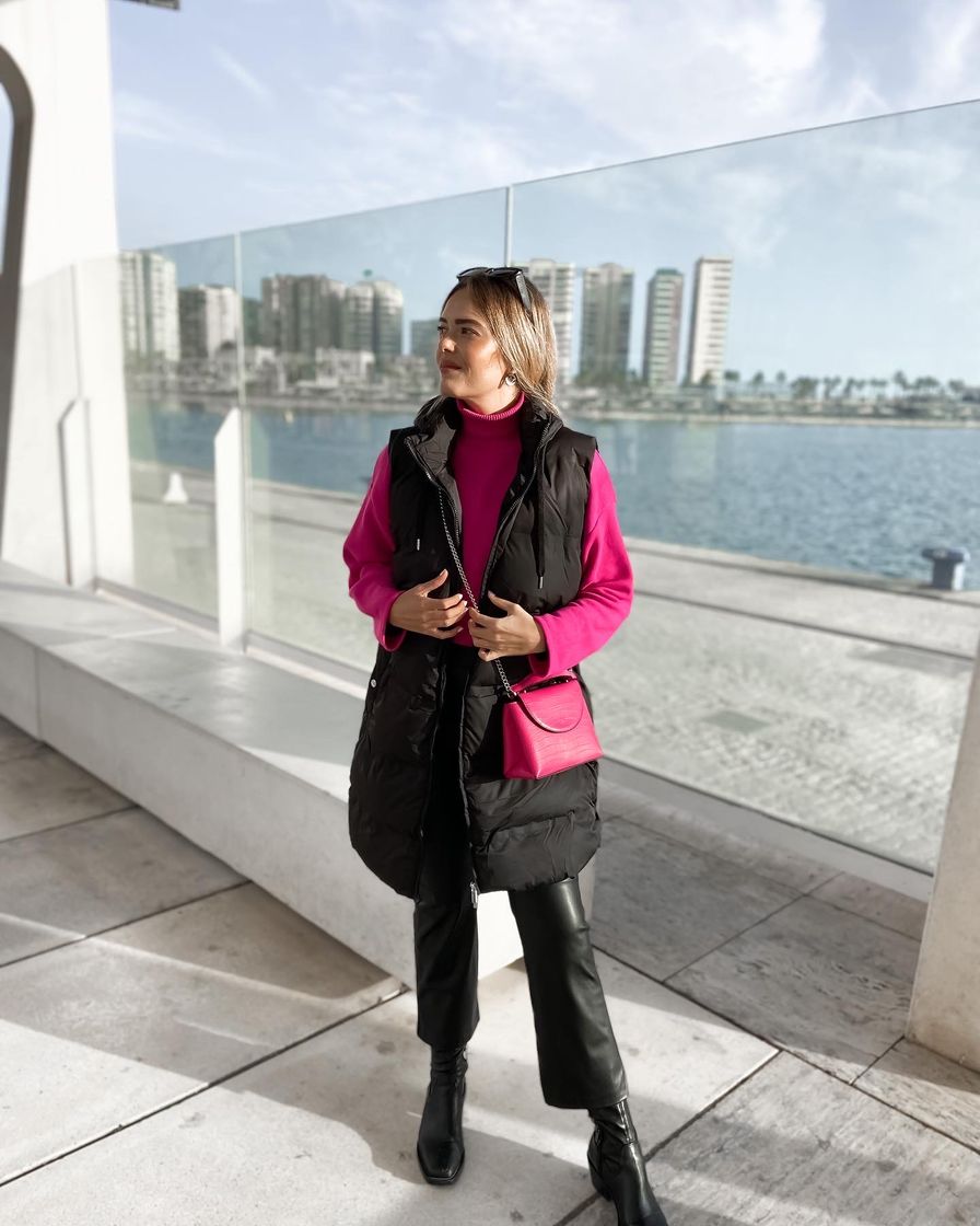 Social Pantalon efecto piel 