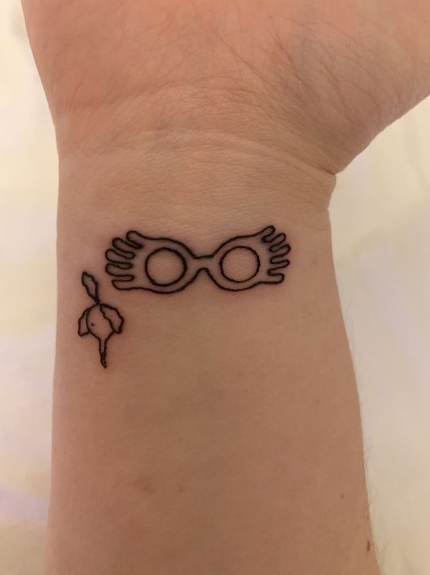 Fashion Tatto inspirada na luna lovegood do harry potter 🧙‍♂️💖