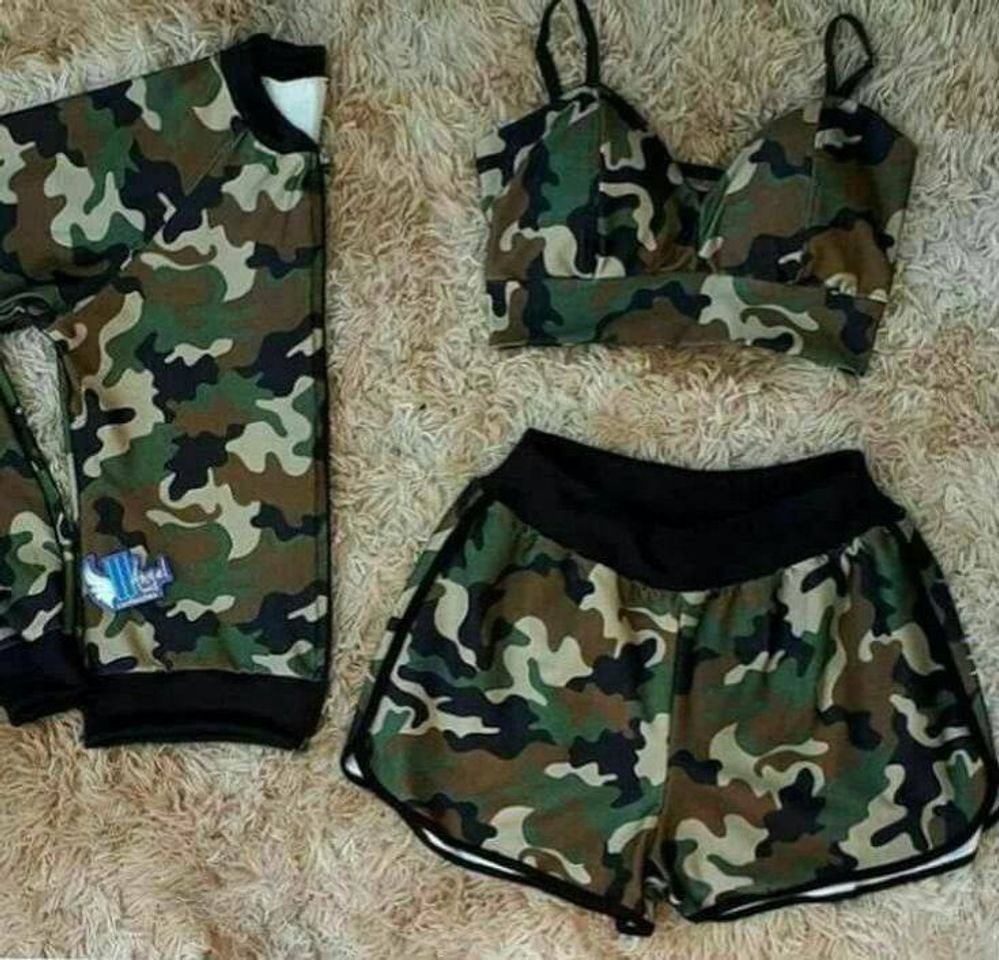 Moda Roupas camufladas