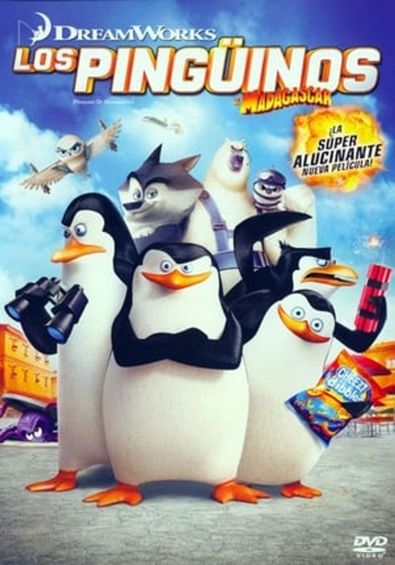 Película Los pingüinos de Madagascar