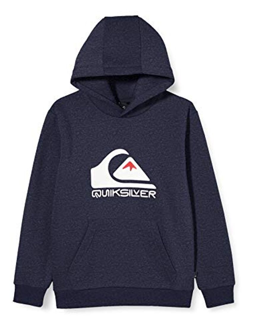 Fashion Quiksilver Big Logo - Sudadera con Capucha para Niños 8-16 Sudadera con