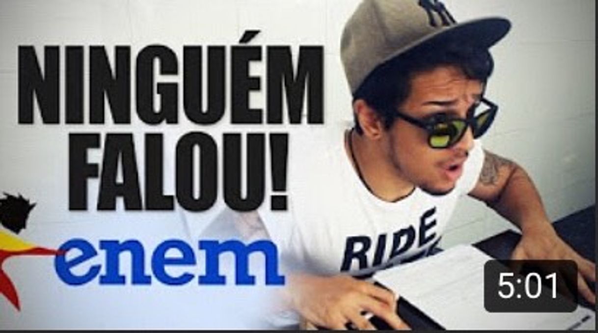 Moda Frases que ninguém falou no enem 