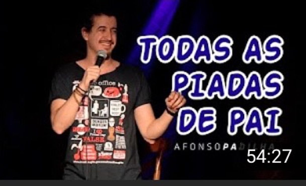 Moda Afonso padilha- Todas as piadas de pai