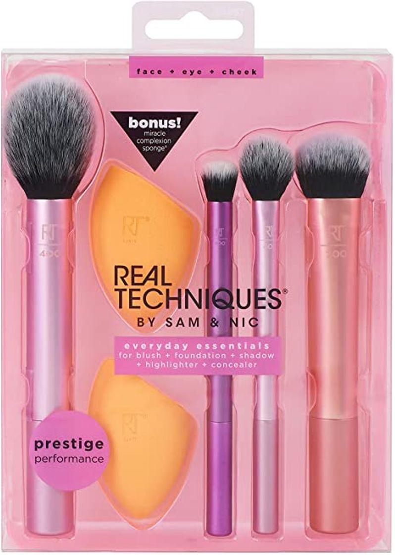 Beauty Real Techniques Artist Essentials Brochas Para Maquillaje Facial