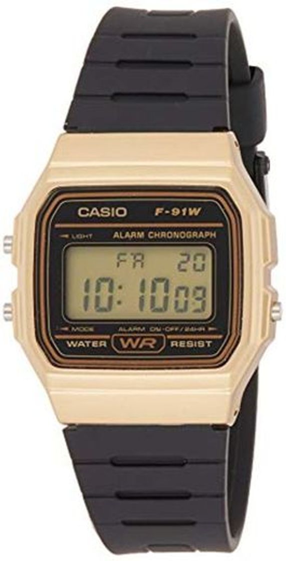 Productos Casio Reloj Digital para Unisex de Cuarzo con Correa en Resina F-91WM-9AEF