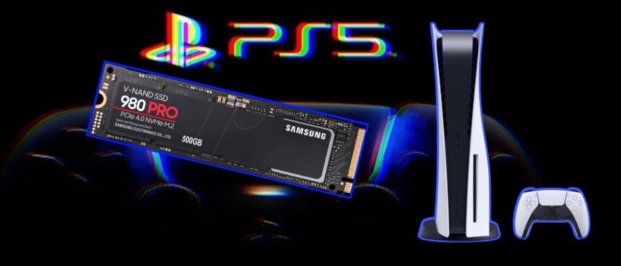 Videogames Ps5 com Ssd Samsung 980 Pro