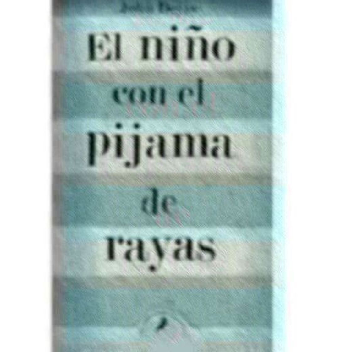 Libro El niño con el pijama de rayas