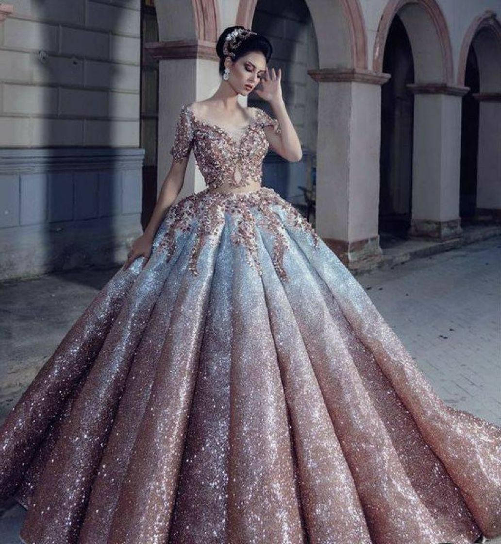 Fashion Vestido estilo princesa