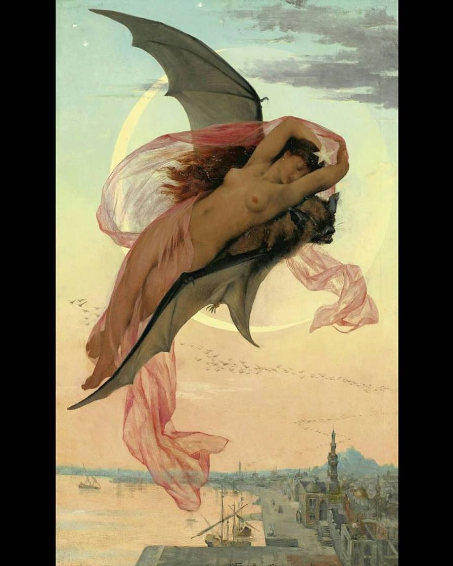 Moonlit dreams 1874