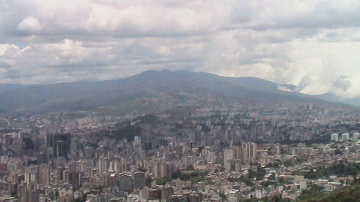 Moda Vista de Caracas desde un bagon del teleférico 