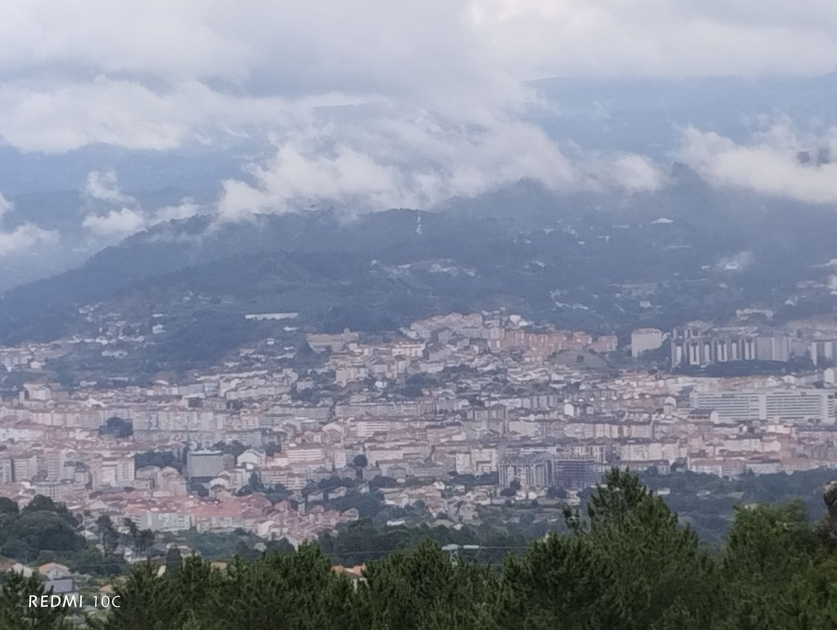 Places Ciudad de Ourense,vista