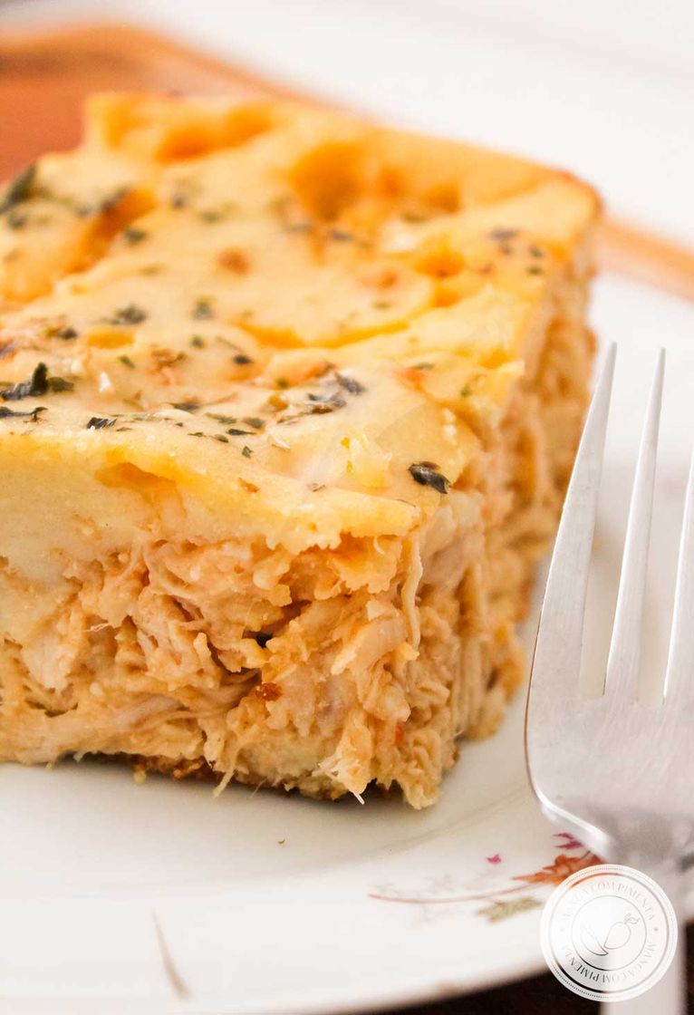 Social Torta de Liquidificador de Frango Cremoso