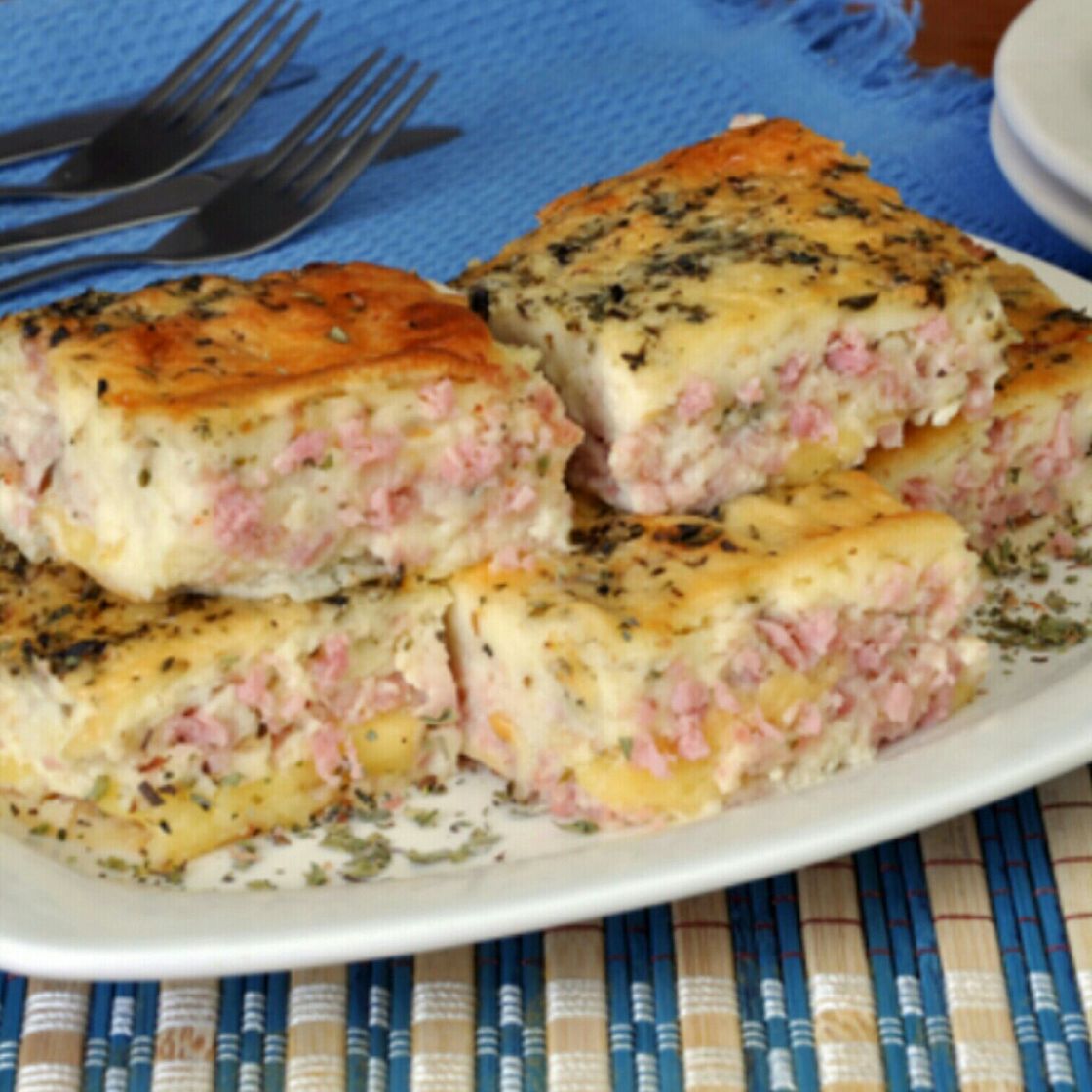 Moda Torta de Presunto e Queijo Cremosa