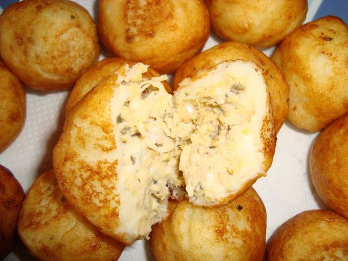 Moda Bolinho de Batata com Frango