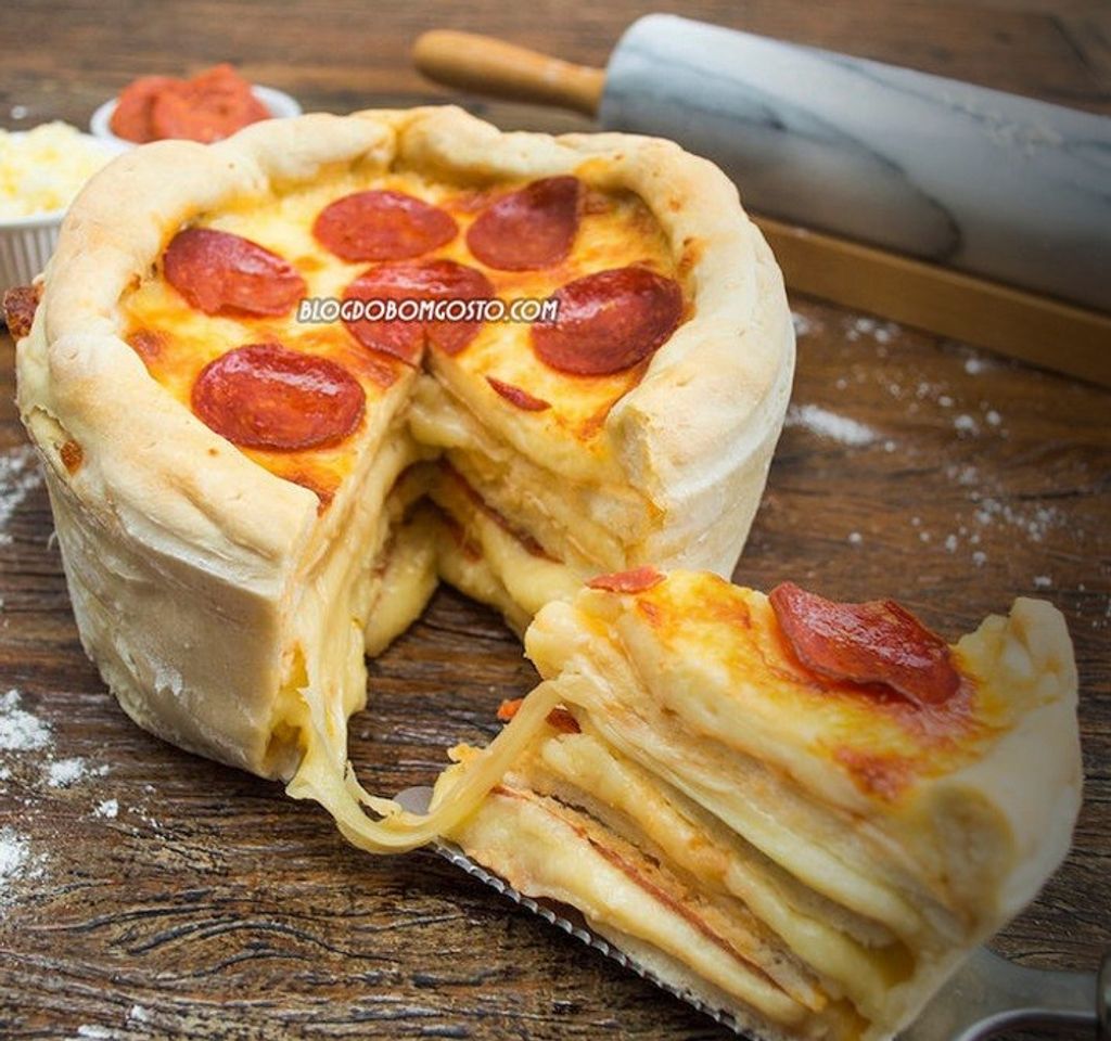 Fashion Bolo de Pizza