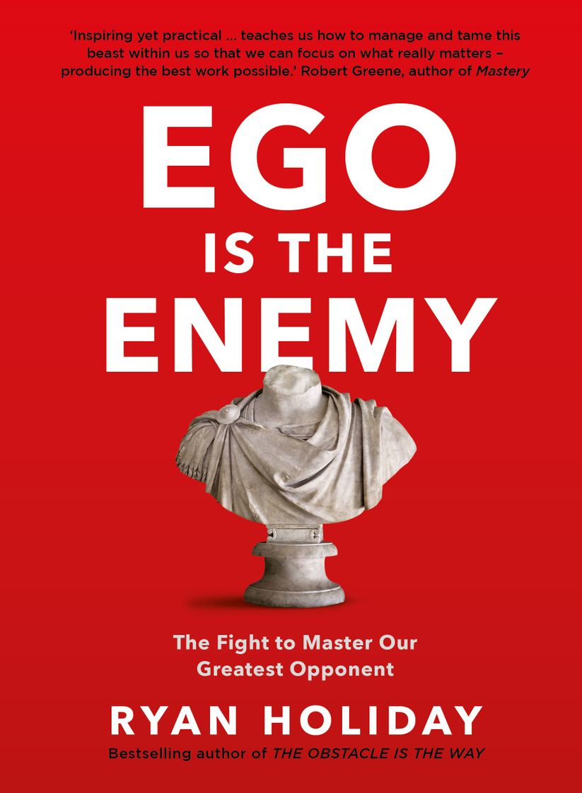 Libro Ego is the enemy 