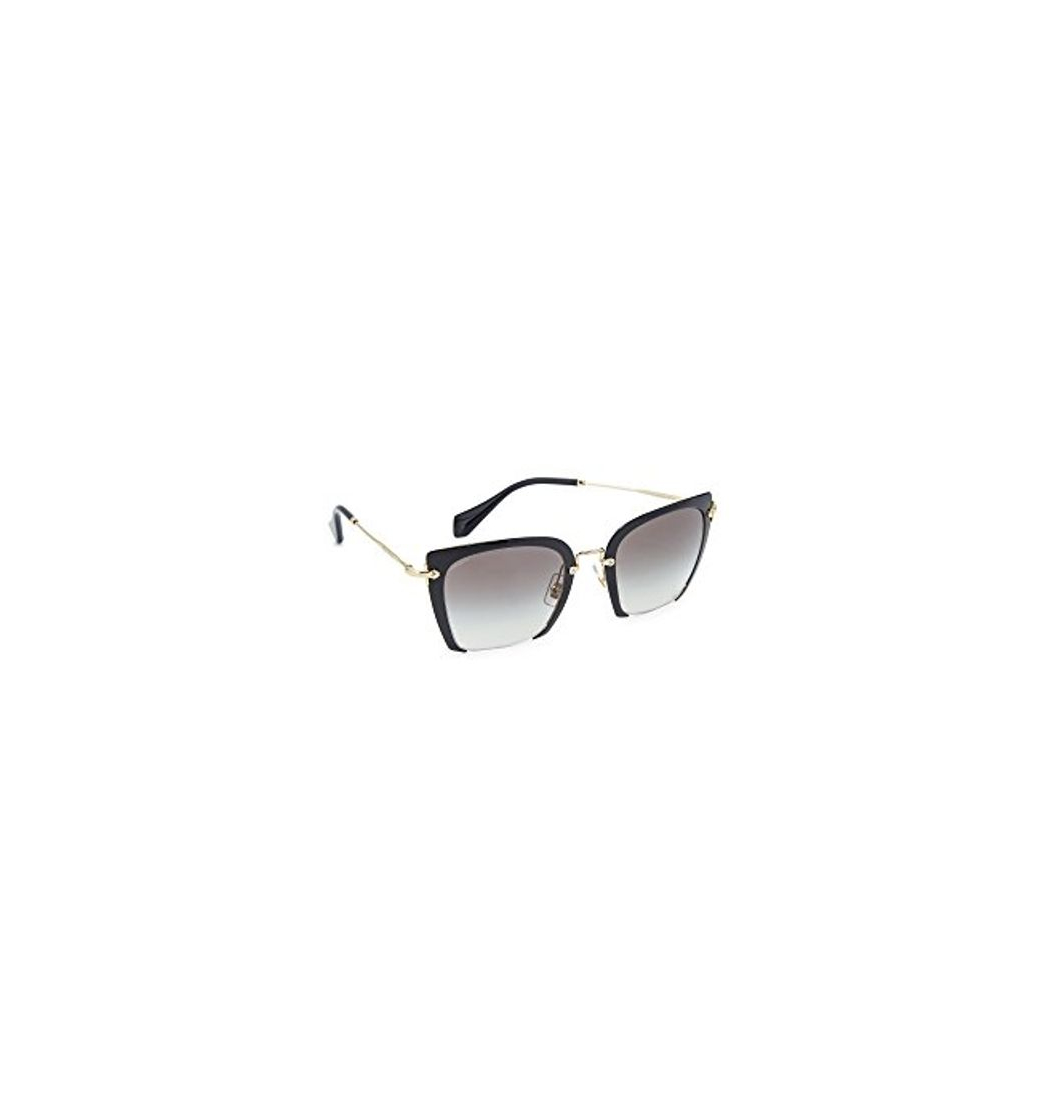 Fashion Miu Miu 0MU52RS 1AB0A7 52 Gafas de sol, Negro